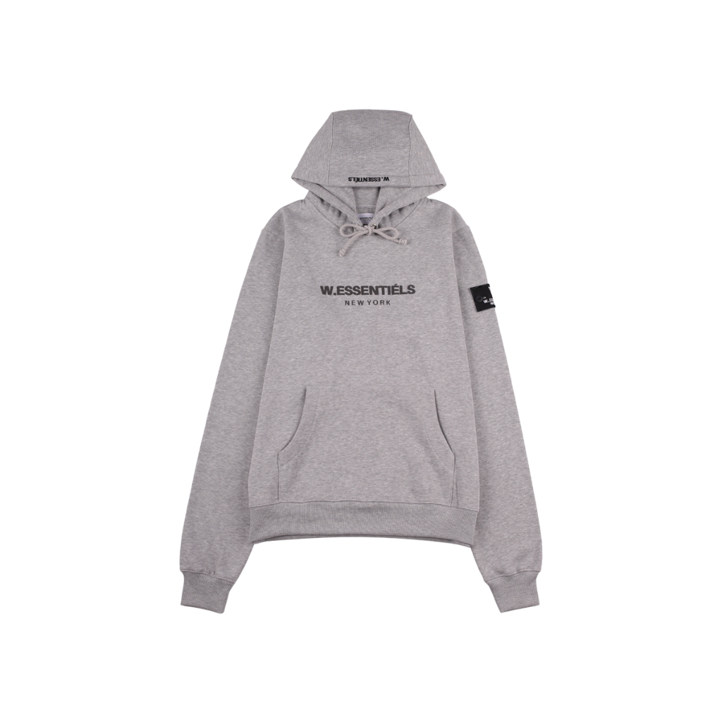 W.Essentiels Jaket Ecume Oversize Hoodie Misty Grey