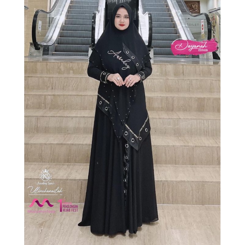 Gamis syar'i Aurakay premium