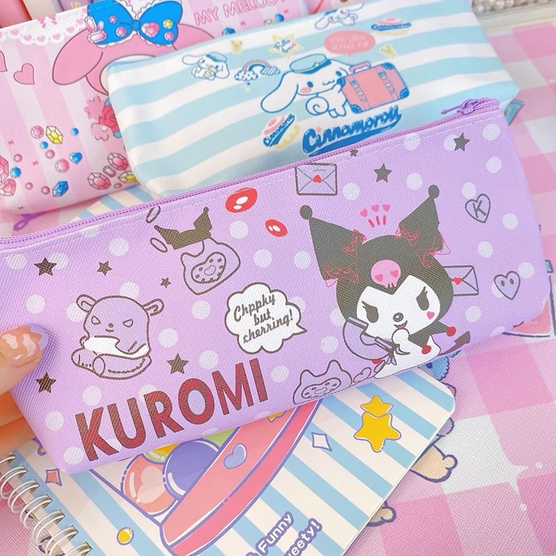 

Kotak Pensil Sanrio Kuromi Labubu / tempat pensil pouch pensil sanrio kuromi