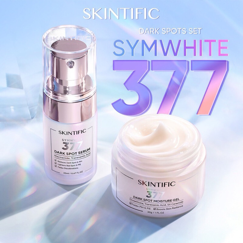 SKINTIFIC Symwhite 377 Dark Spot Moisturizer 30g Perawatan Wajah Brightening Cream Fade Dark Spot Kr
