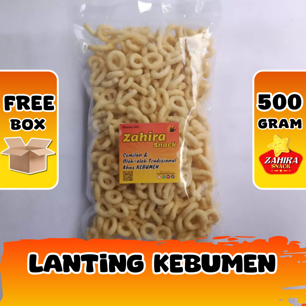 

Lanting Singkong Klanting Bawang Original Oleh-oleh Khas Kebumen 500 Gram