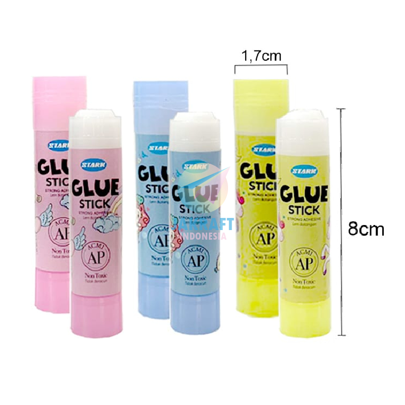 

(1 Pcs) Glue Stick Kecil 8Gr STARK 708 Fancy Lem Stik Putar Kecil 8 Gr Gram Seperti JOYKO