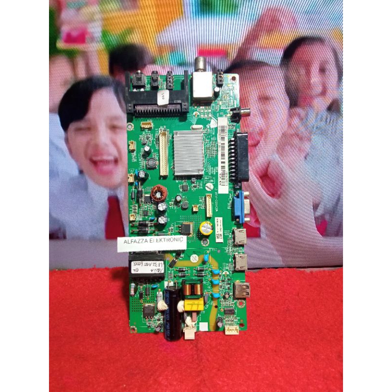 MESIN TV LED AQUA LE32AQT6000T MOTHERBOARD MOTHERBOARD MOBO MICOM MODUL TV AQUA 32AQT6000