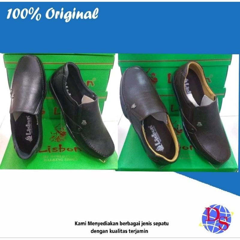 Sepatu Pantofel Pria Lisbon Ks 106 Sepatu Kerja Pria