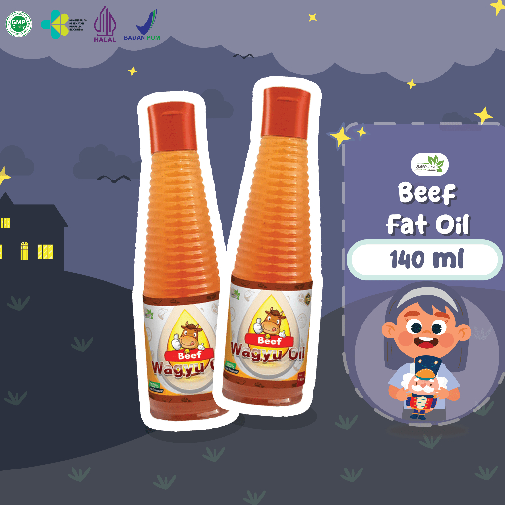 

SANFOOD BRILIAN minyak sapi wagyu bumbu masak beef wagyu oil 140ml