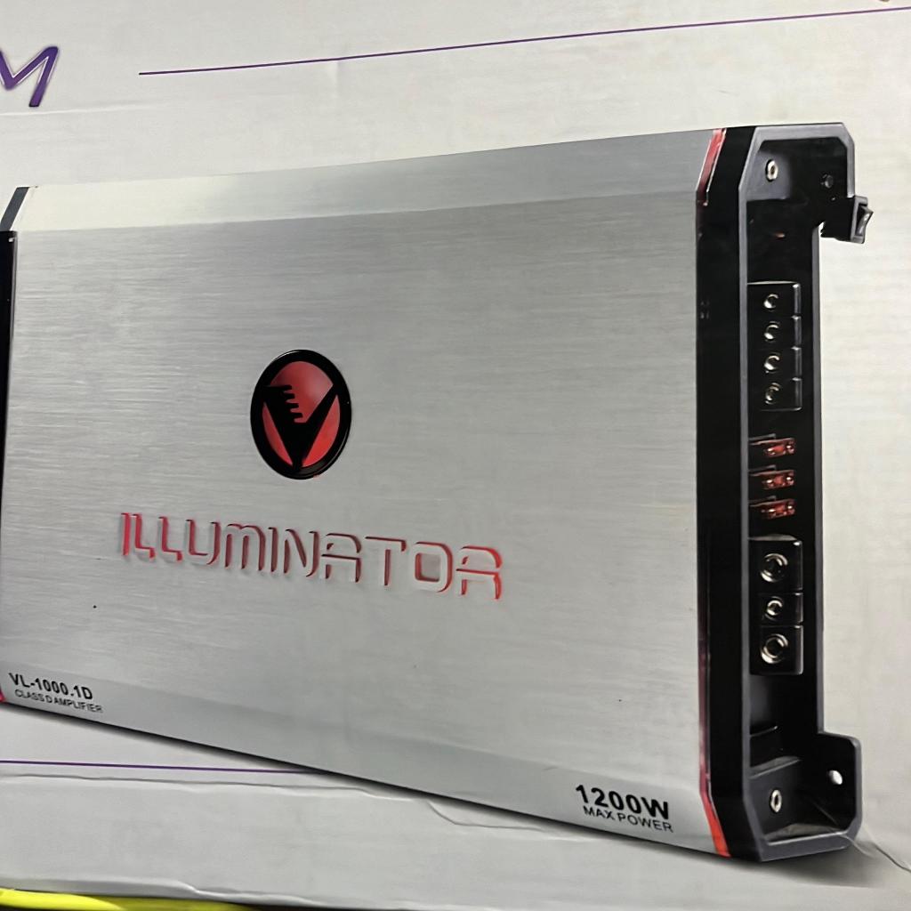 Power Monoblock VENOM ILLUMINATOR VL1000.1D