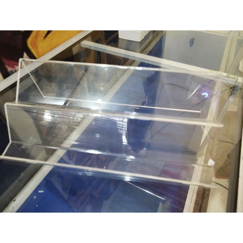 dudukan hp 2 tingkat akrilik