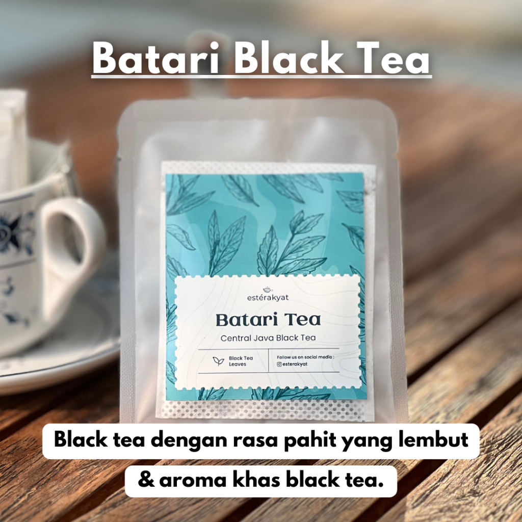 

Esterakyat | Batari Tea - Teh Hitam Single Origin Tawangmangu