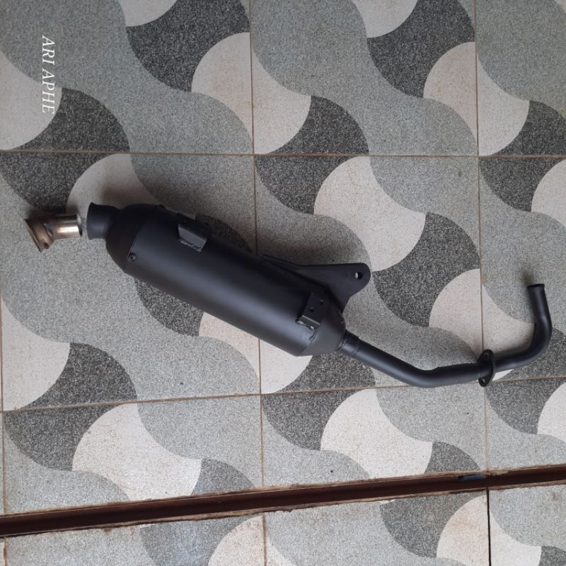 knalpot AHRS standar racing silent high power BEAT SCOOPY FI KARBU
