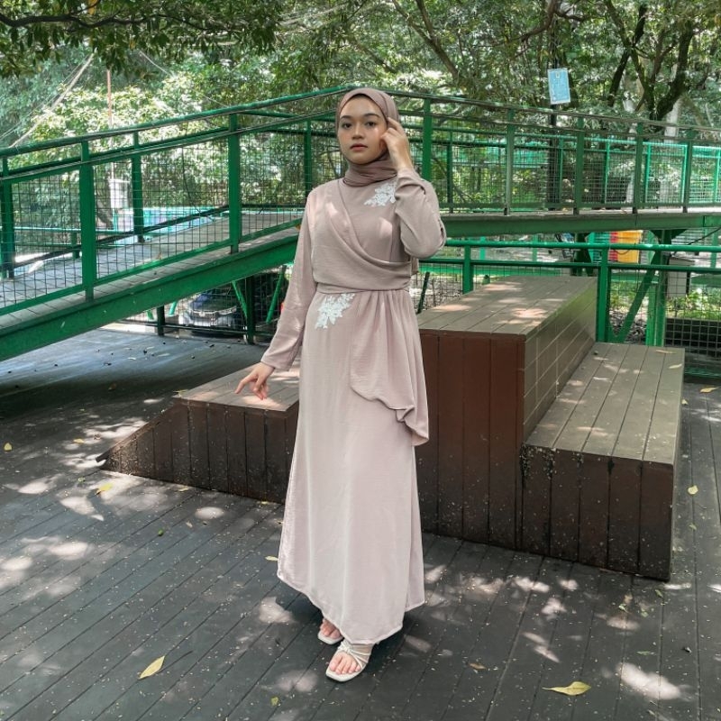 RAHZA DRESS BYGIAGIO baju gaun prewedding gaun wedding pengantin dress lebaran baju lebaran dress pu