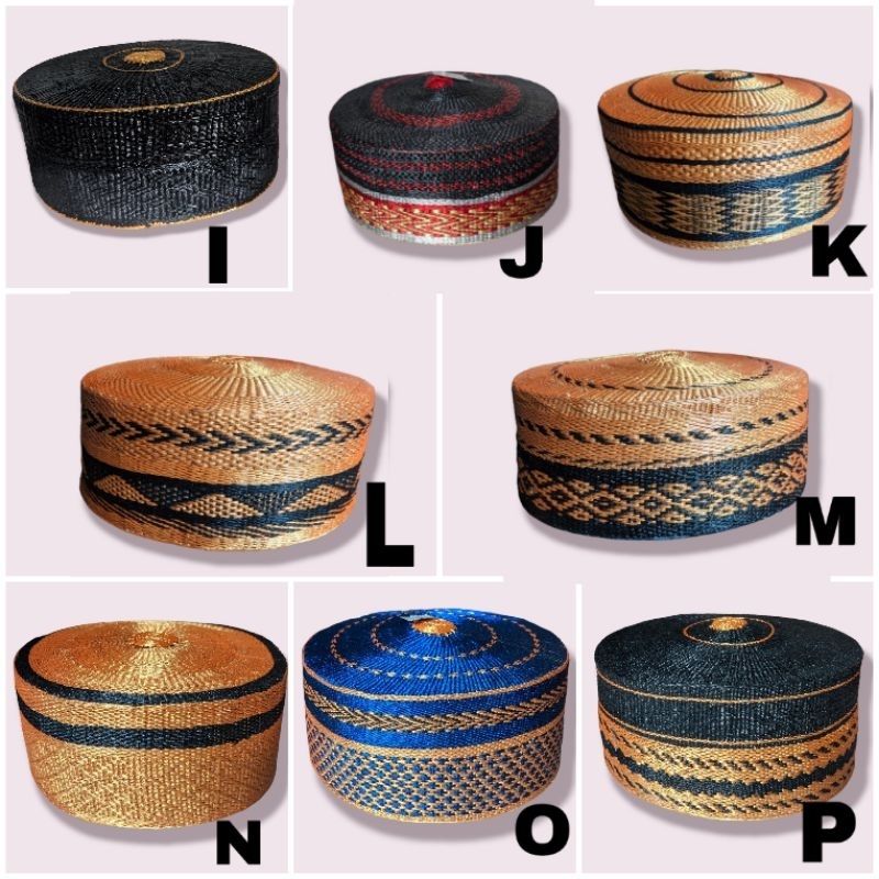 Songkok Recca Bugis Motif Racca Makassar Kopiah Peci Guru Emas