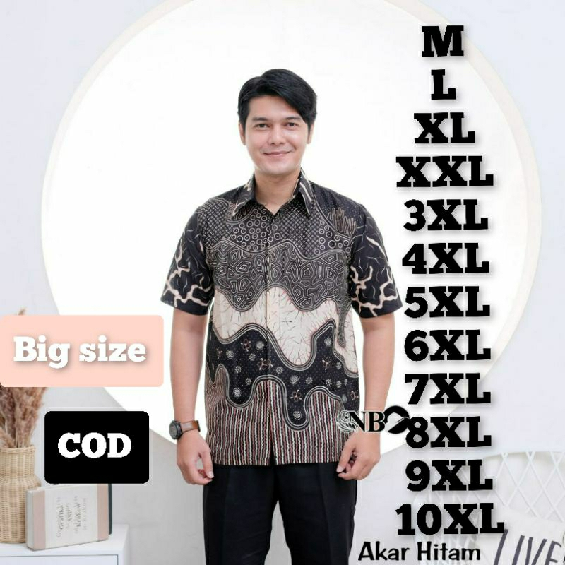 new batik pekalongan hits modern BIG SIZE//batik pria//kemeja batik pria//batik jumbo//kemeja batik 