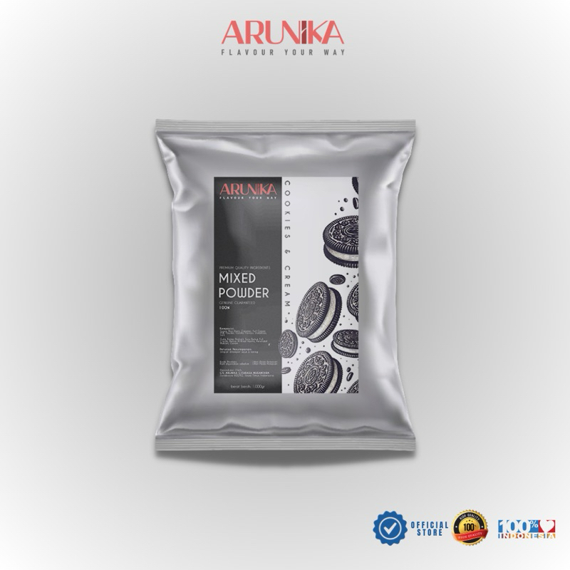 

Cookies and cream Powder Arunika 1Kg