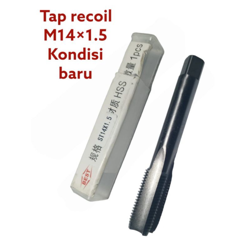 IS0055 tap recoil m14×1.5 tap recoil baut 19 cocok untuk baut oli mobil mini car