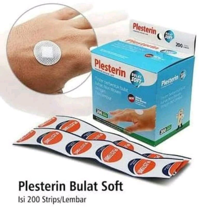Plester bulat plesterin/ plester bulat soft/ plester bulat penutup infus