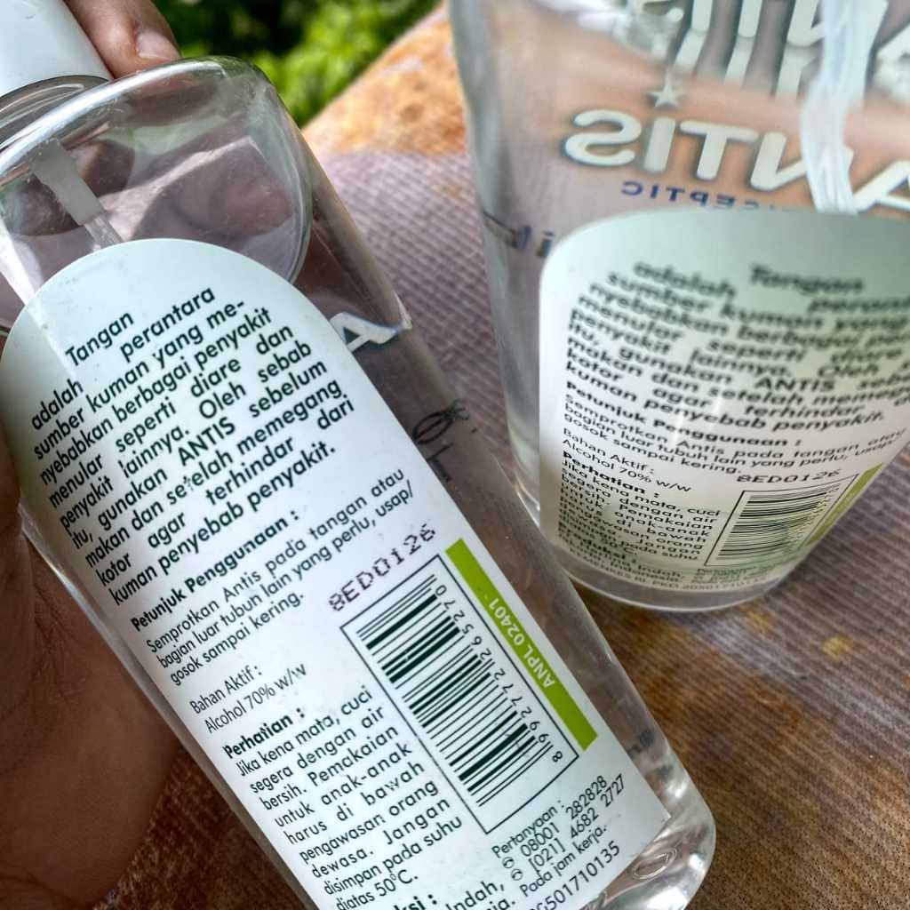 LAKU Hand sanitizer Antis Timun 200 ML spray