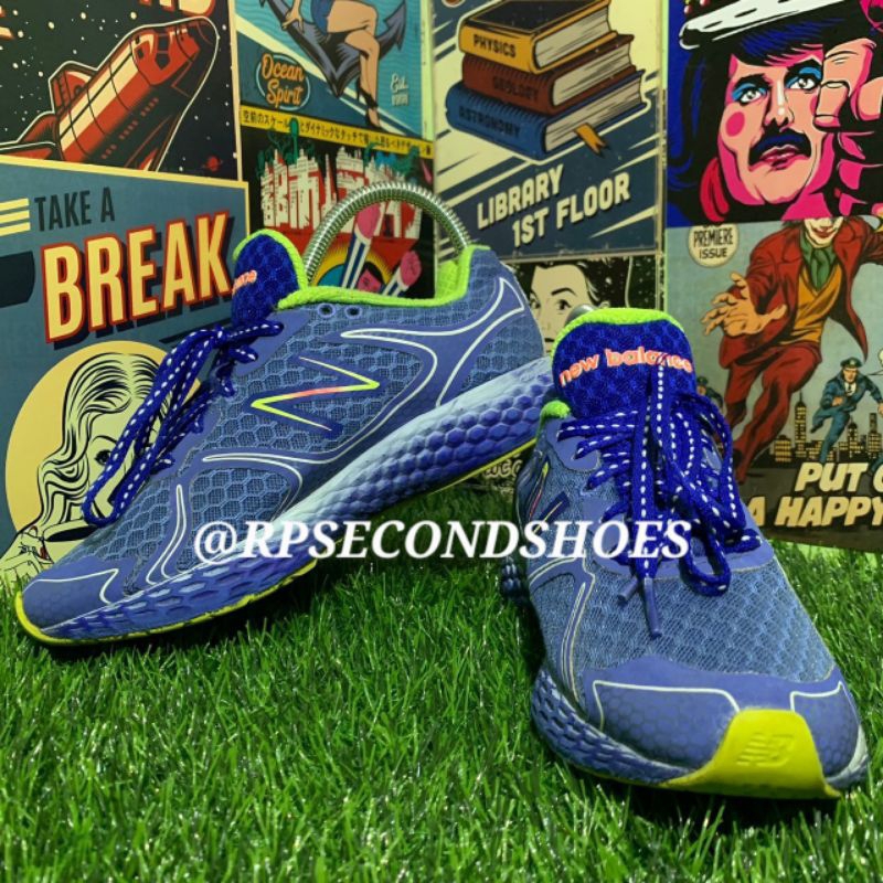 SEPATU SECOND SEPATU THRIFT ORI NEW BALANCE / NB 980 FRESH FOAM BLUE RUNNING