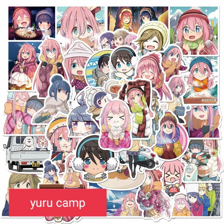 

Terkini Stiker anime yuru camp vinylcromo tahan air ID7