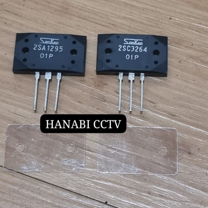 DiSkon  ORIGINAL Jepang Transistor Sanken 1295 3264 2SA1295 2SC3264 SA1295 SC3264 1SET