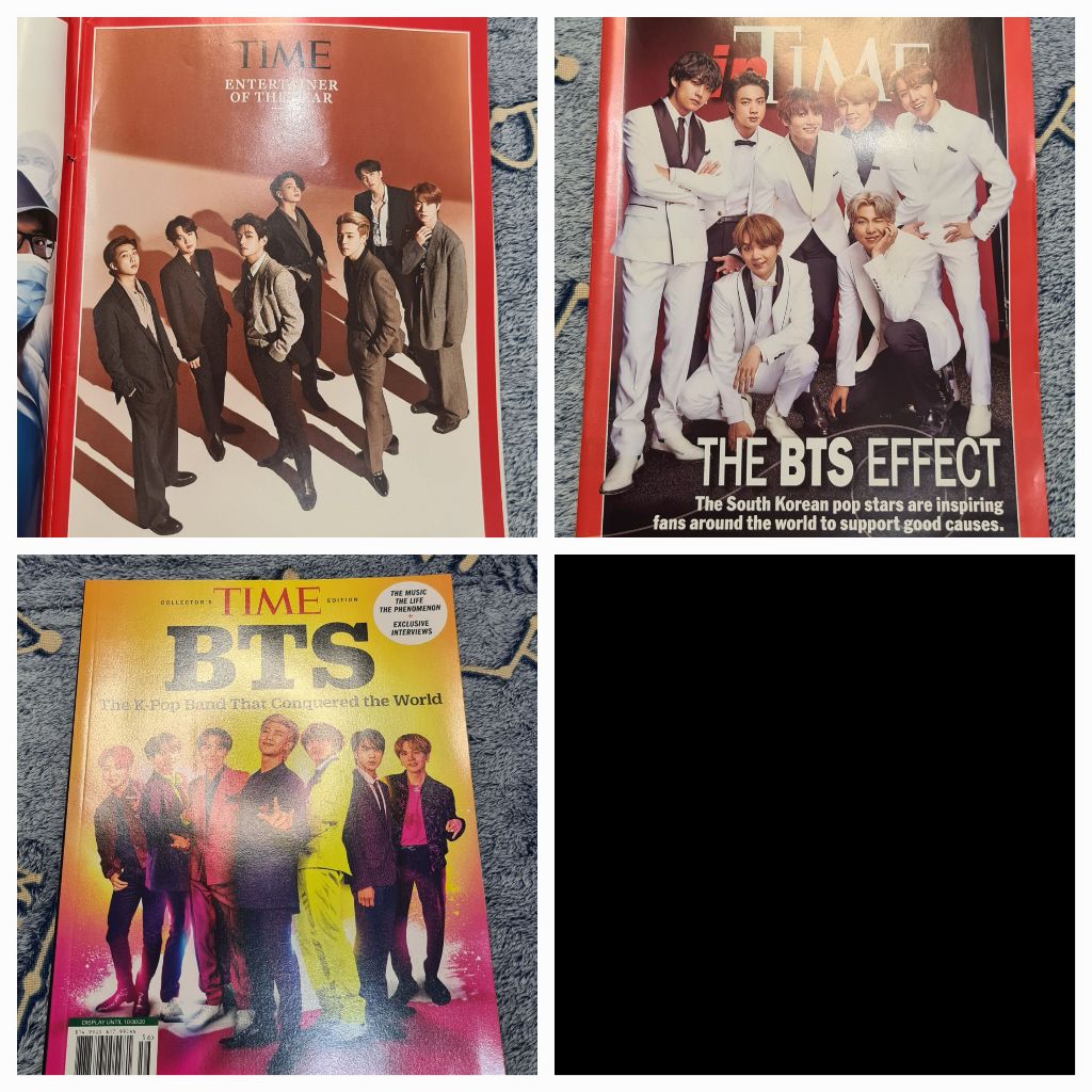 Time Magazine Collector InTime Kids Edition USA 2020 Buku Majalah Edisi BTS Official Merchandise