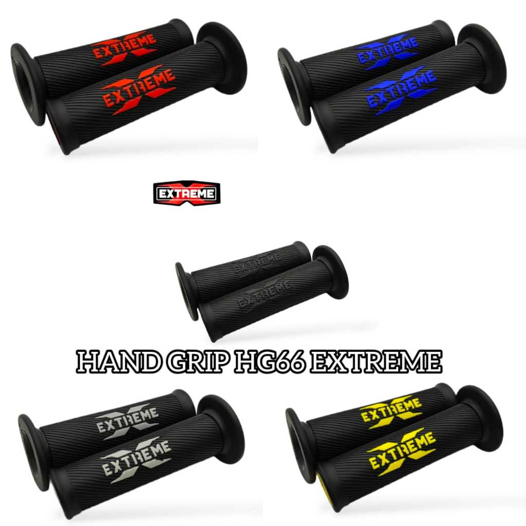 HANDGRIP MOTOR HANDGRIO EXTREME VARIASI HG66 MODEL RCB UNIVERSAL NMAX AEROX PCX VARIO VIXION R15 CBR