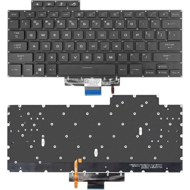 Keyboard Asus ROG Zephyrus M16 GU603 GU603HM GU603Z GU603ZM Backlight