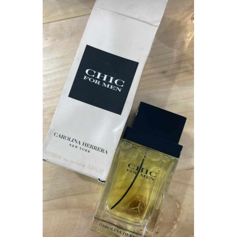 SYS PARFUM - CAROLINA HERRERA CHIC FOR MEN ORIGINAL PARFUM PRIA & WANITA 100 ML