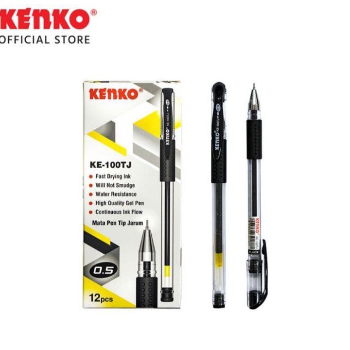 

Jangan Sampai Kehabisan Pulpen Kenko KE 1TJ 5 Lancip 1pak12pcs