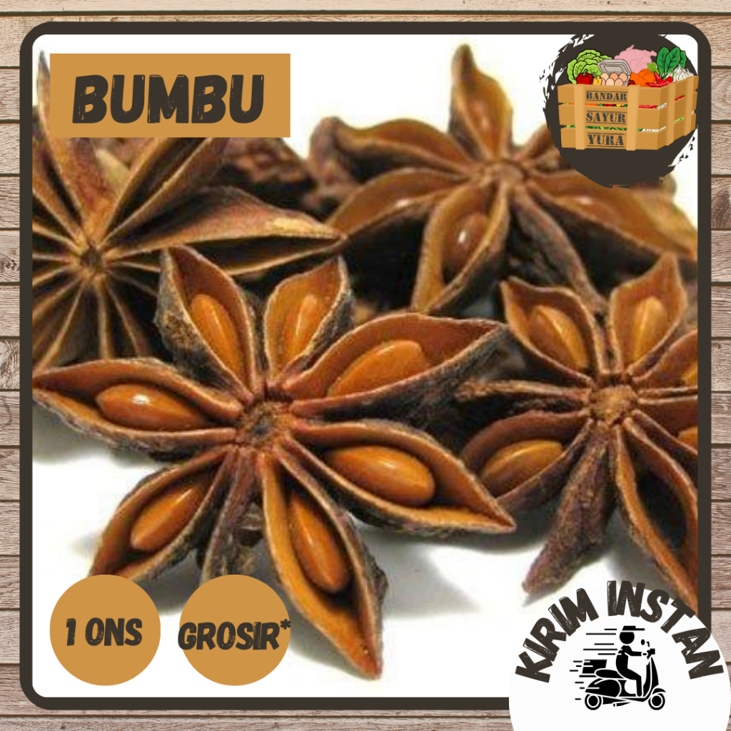 

KEMBANG / BUNGA LAWANG / PEKAK 100GR