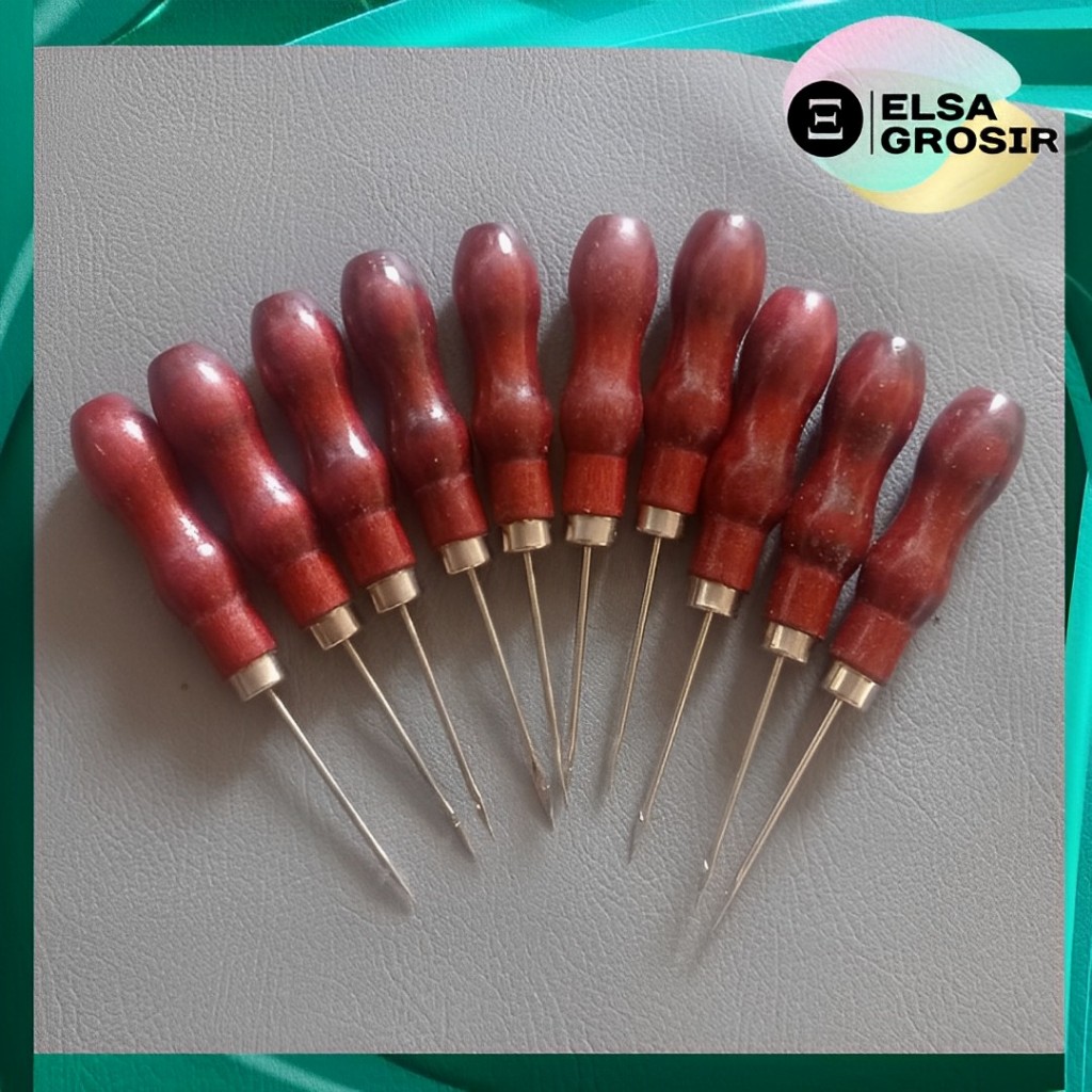 1 PCS JARUM SOL / TUSUK SEPATU - JARUM RUNCING + KAIT JARUM SOL SEPATU JARUM SOL PREMIUM / JARUM SOL
