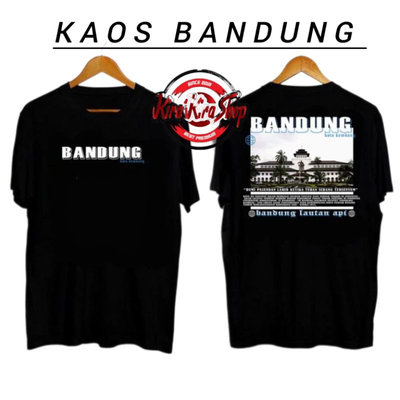 KAOS STREETWEAR BANDUNG -KAOS BANDUNG KAOS KOTA BANDUNG READY STOK