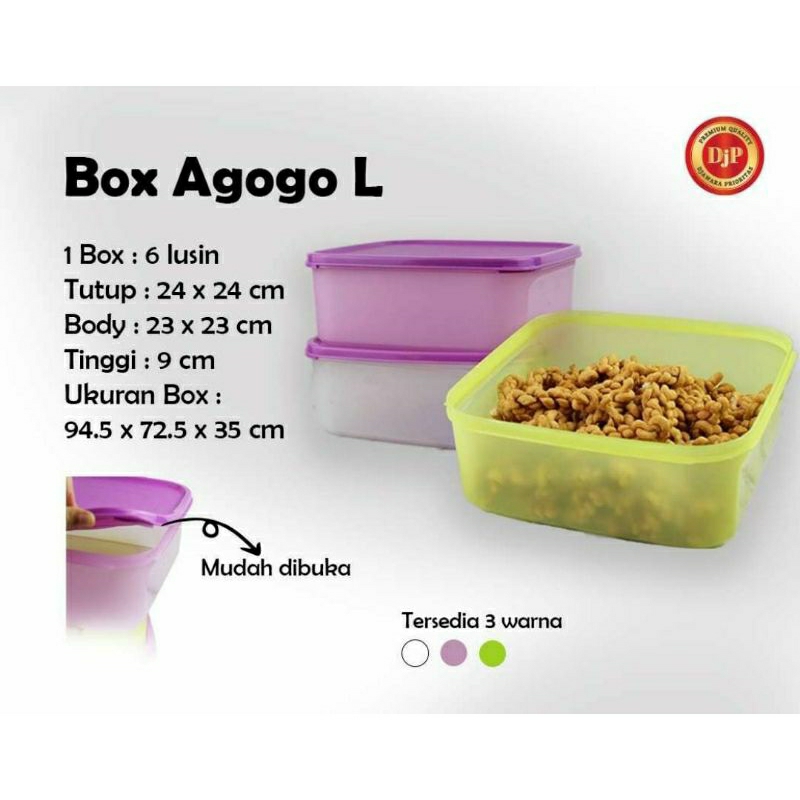 Toples Box Agogo L DJP