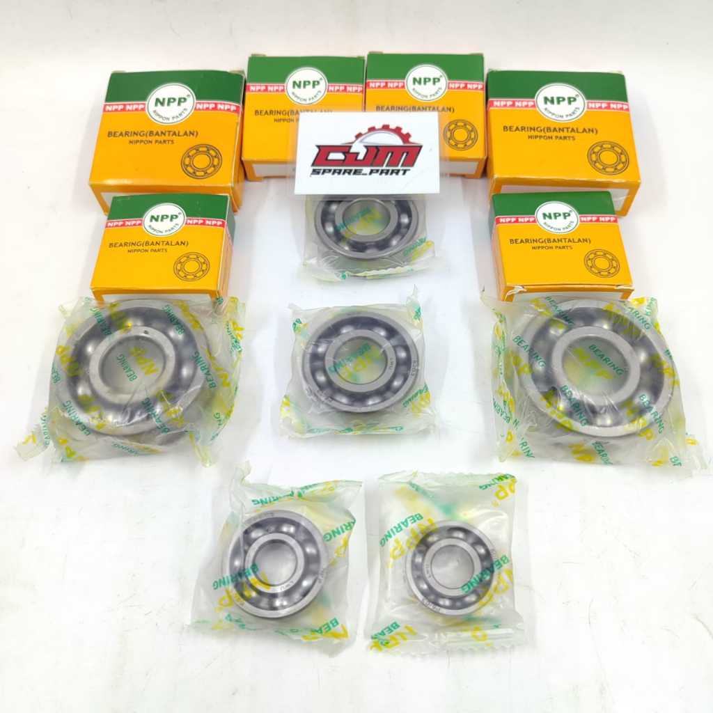 Bearing lahar kruk as rasio supra x 125 helm in blade 125 6pcs original npp