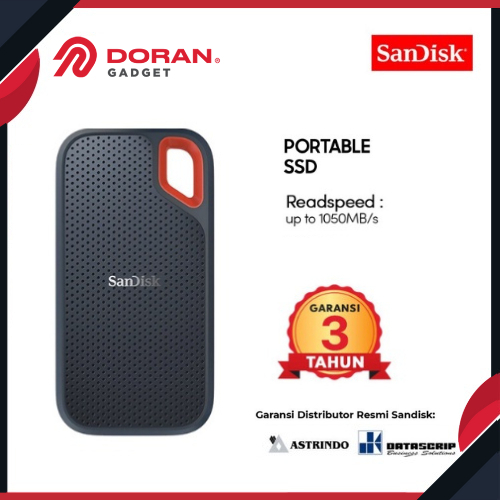 SSD Eksternal Sandisk E61 - Portable SSD Sandisk - SSD External - Garansi Resmi