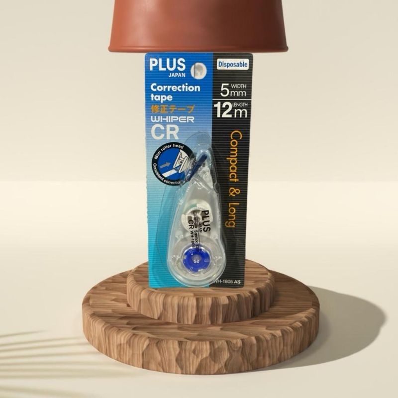 

Plus Correction Tape WH 1805 Blue