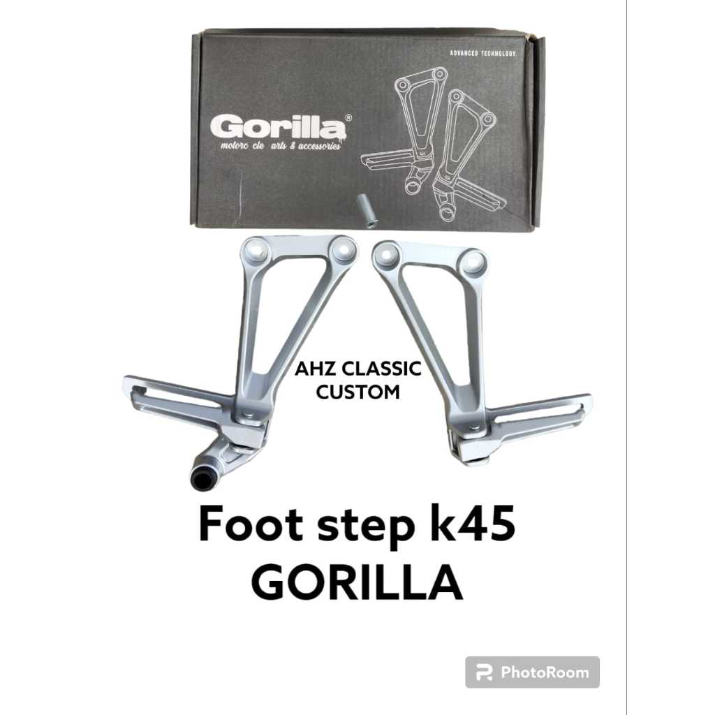 Postep belakang footstep CB CBR 1000 merk GORILA ORIGINAL MIRIP K45 IMPOR, for cb gl mp Tiger