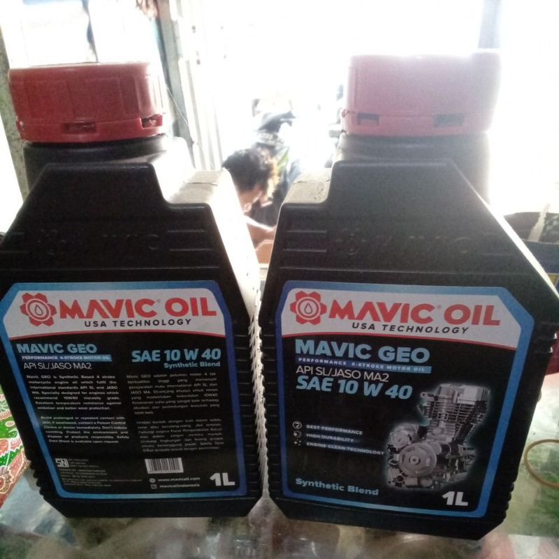 OLI MESIN MOTOR OLI MAVIC 1.000ML ORIGINAL