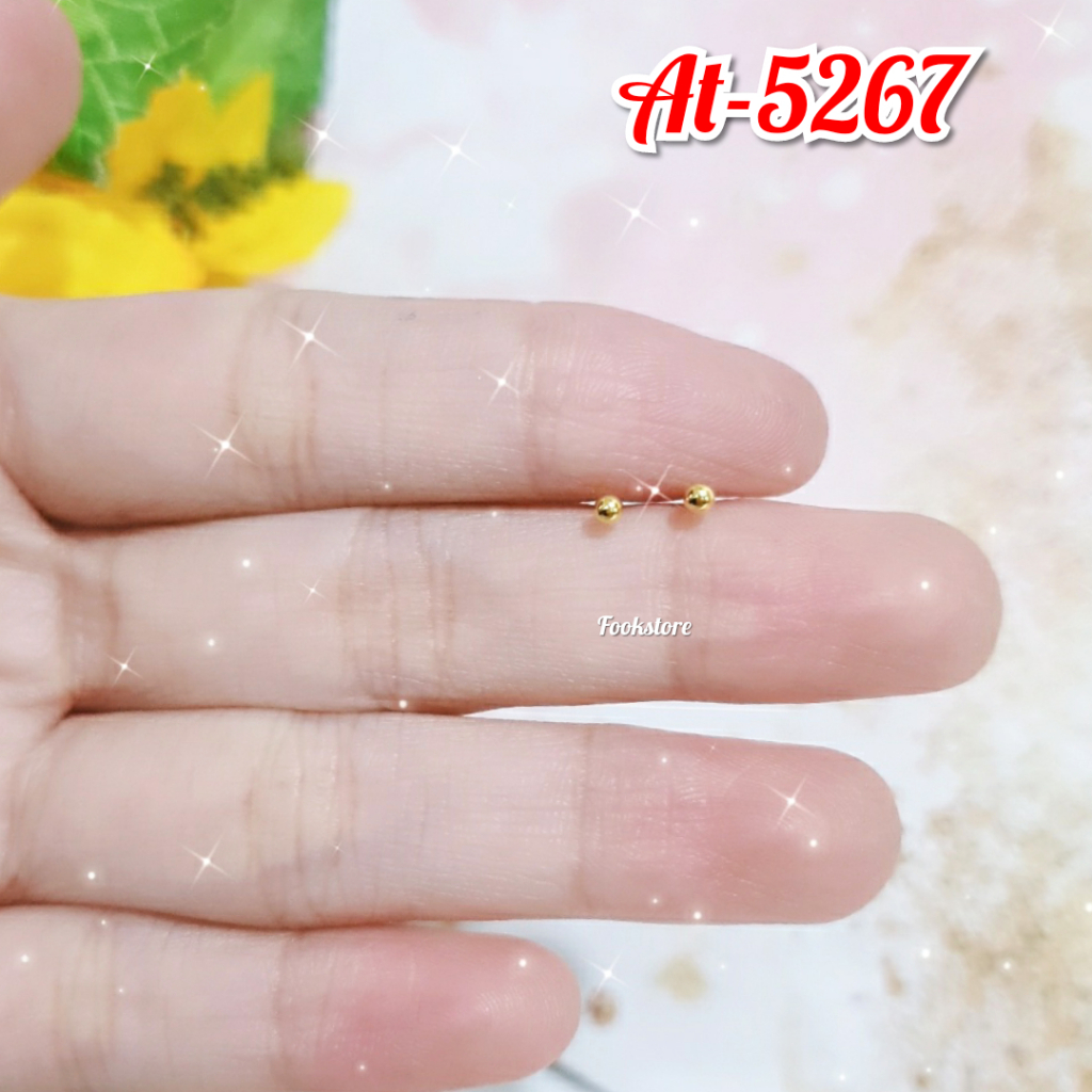 ANTING TUSUK/STUD BOLA BUAT BAYI/ANAK XUPING GOLD/AT-5643