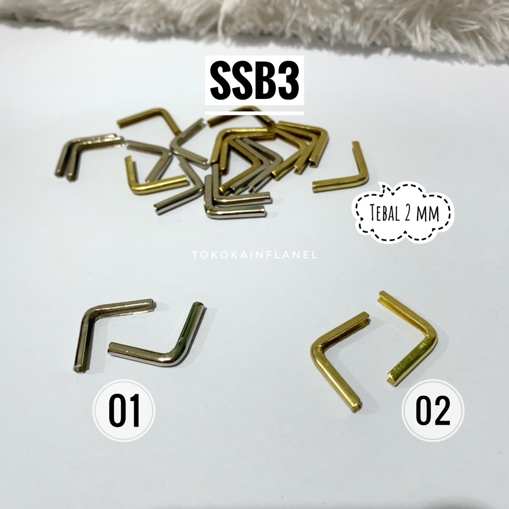 

SSB3 Siku Cover Buku Lidi Besi Tebal 2mm (1 Bks isi 12)