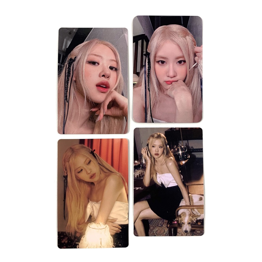 [sharing] ROSE - Season's Greetings: From HANK & ROSÉ To You Photocard Benefit (Fanplee / YG Select 