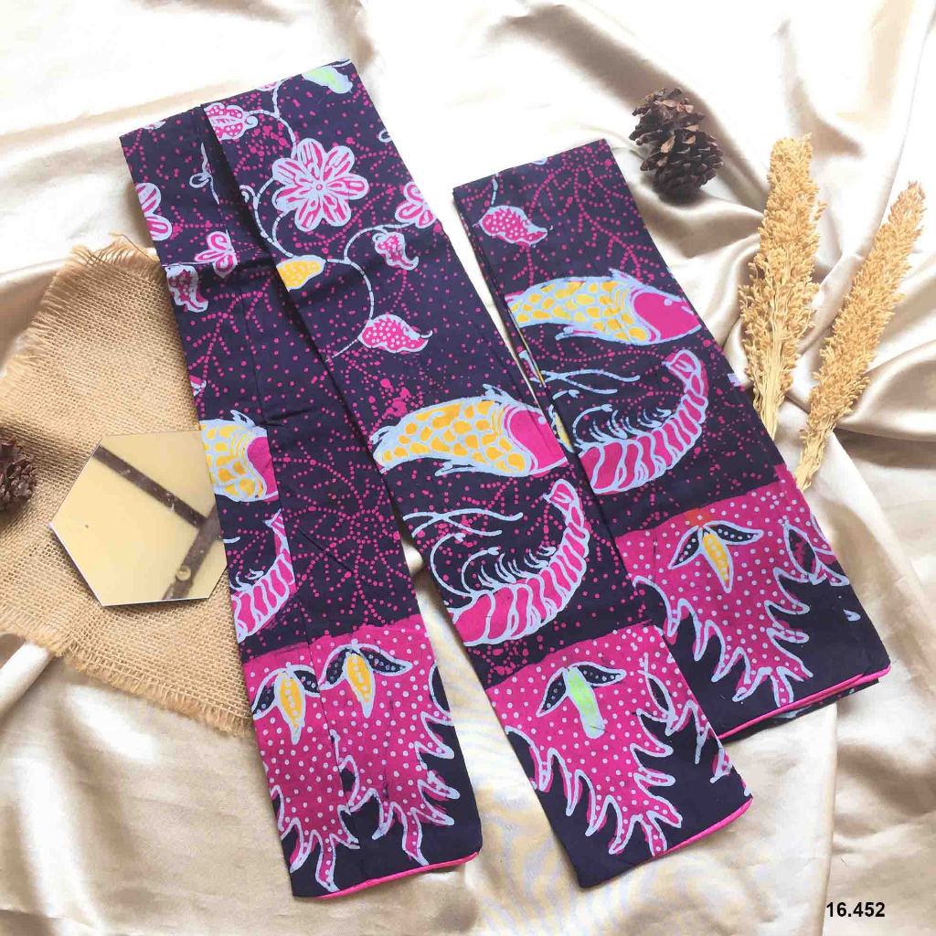 Syal Udang Bandeng / Khas Kota Sidorjo / Pusat Batik Tulis