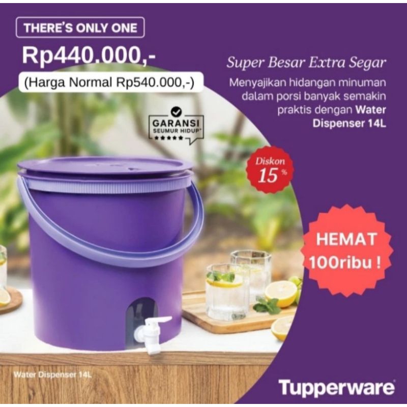 water dispenser modular  14 liter