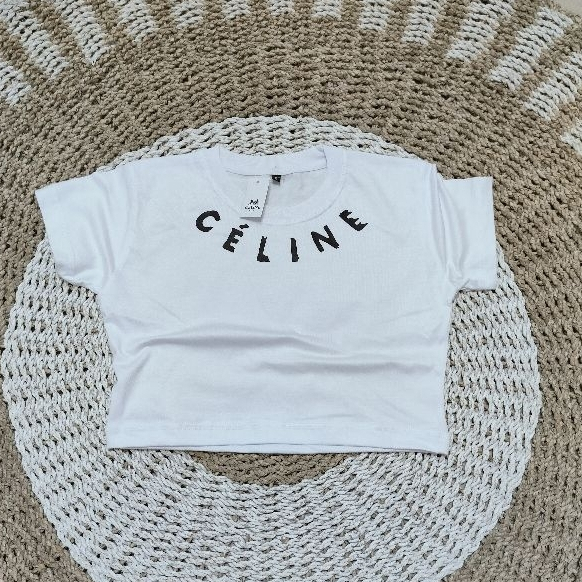 KAOS CROP TOP POLOS TEBAL/CROP TEE BAJU WANITA/CROP TOP POLOS TEBAL COTTON COMBED 24S PREMIUM BAJU C