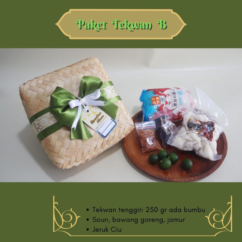 

Hampers ramadhan paket tekwan B