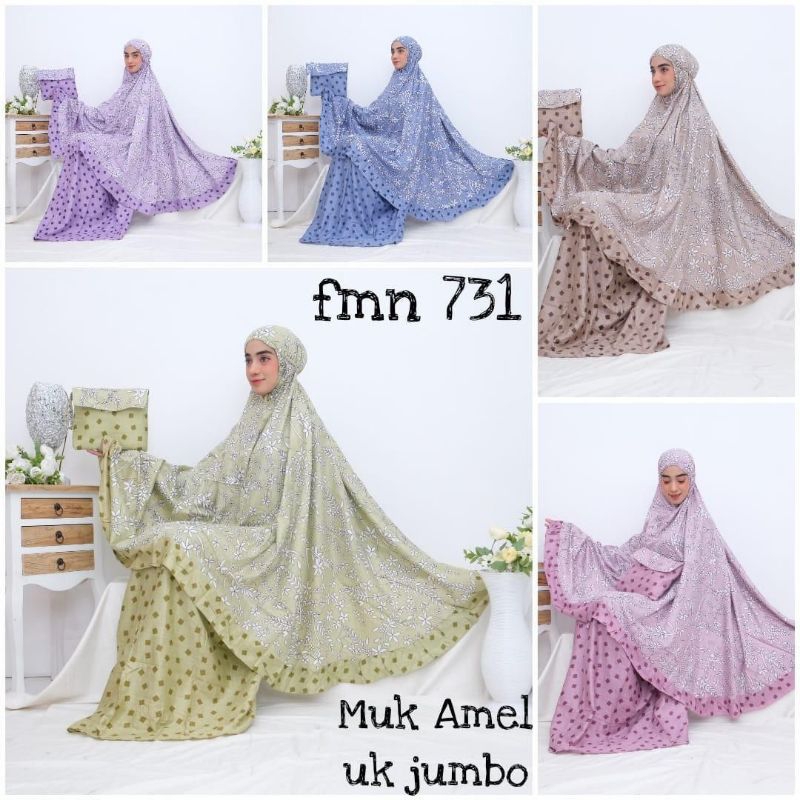 Mukena Dewasa Bunga Amel - Sekar Jagad Batik