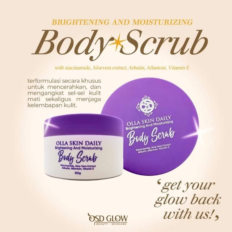 OLLA SKIN DAILY-Lulur OSD/Body Scrub Olla Skin Daily ED MEI 2026