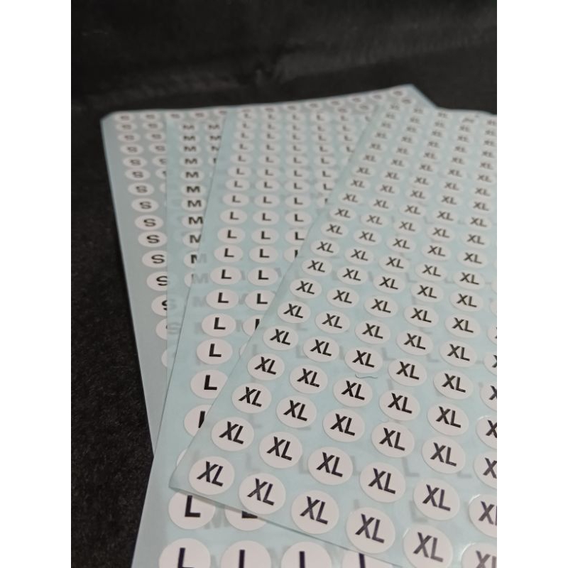 

GROSIR Size Stiker tempel angka 1-50 smlxlxxlxxxl
