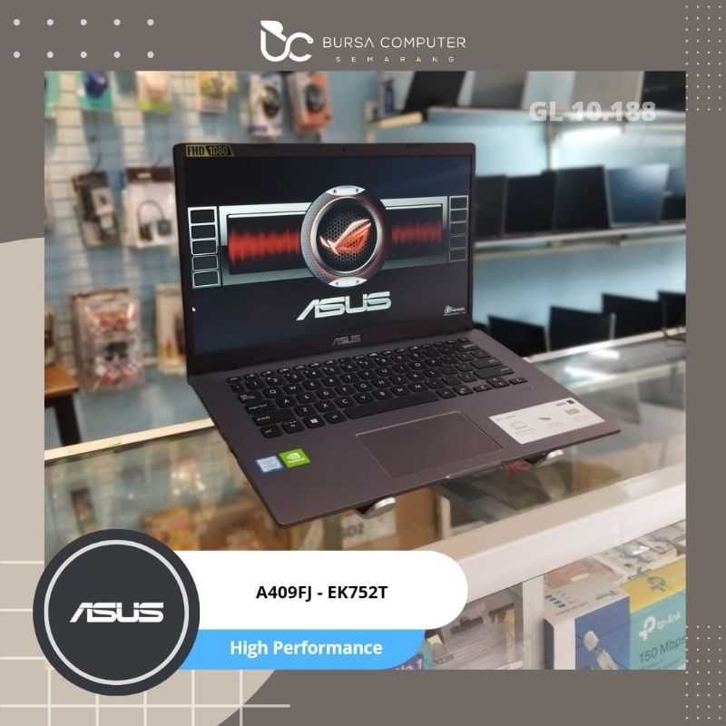 Laptop Asus A409FJ-EK752T | Core i7 8565U 8GB 512GB MX230