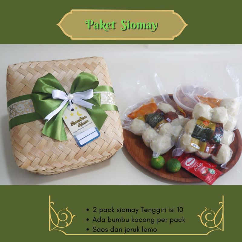 

Hampers ramadhan paket siomay