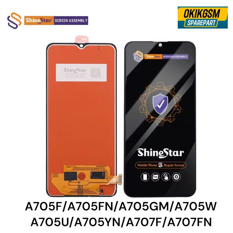( SHINESTAR ) LCD TOUCHSREEN SAMSUNG A705F/A705FN/A705GM/A705W A705U/A705YN/A707F/A707FN Original Sh
